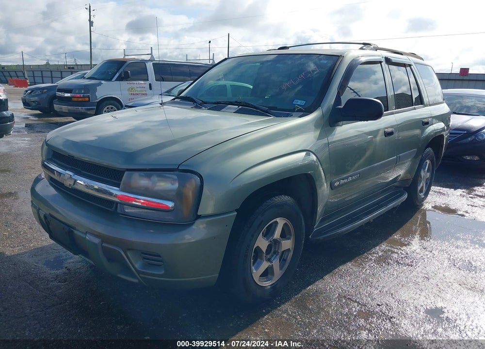 2004 CHEVROLET TRAILBLAZER LS VIN: 1GNDS13S542420224