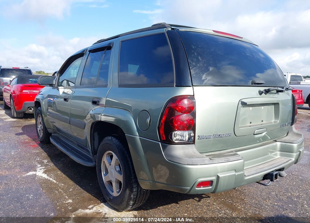 2004 CHEVROLET TRAILBLAZER LS VIN: 1GNDS13S542420224