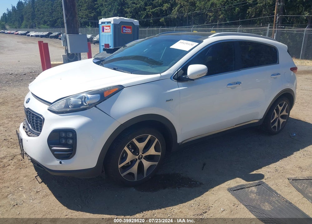2017 KIA SPORTAGE SX TURBO VIN: KNDPRCA60H7240676