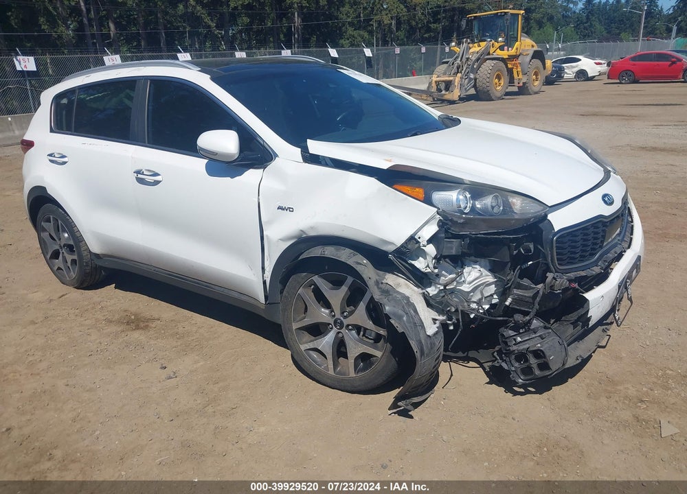 2017 KIA SPORTAGE SX TURBO VIN: KNDPRCA60H7240676