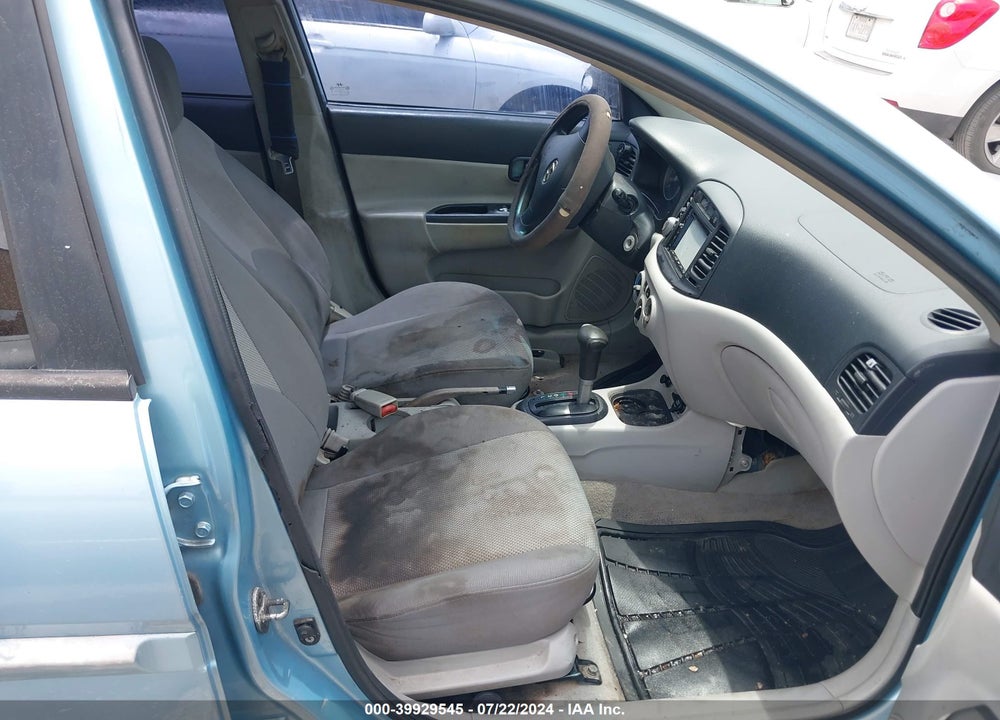 2007 HYUNDAI ACCENT GLS VIN: KMHCN46C37U142073