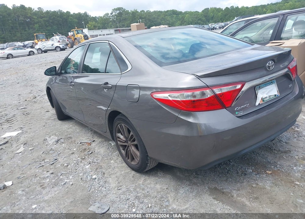 2017 TOYOTA CAMRY SE VIN: 4T1BF1FK2HU298587