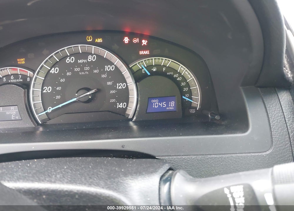 2013 TOYOTA CAMRY SE VIN: 4T1BF1FK1DU278745