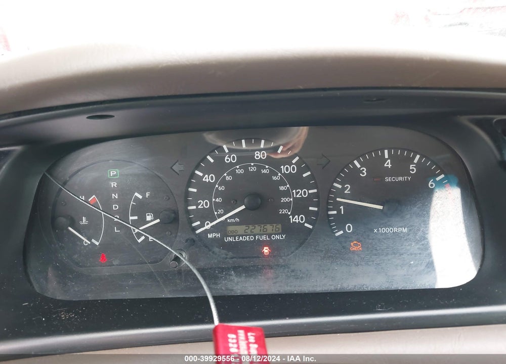 1997 TOYOTA CAMRY XLE V6 VIN: 4T1BF22K6VU037115