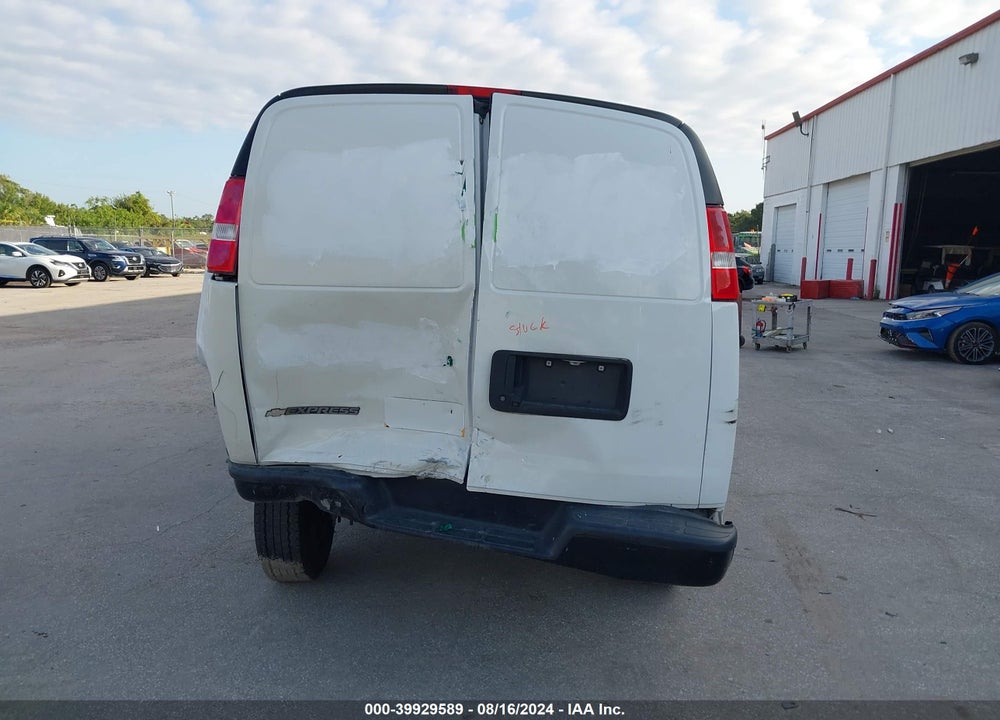 2020 CHEVROLET EXPRESS CARGO RWD 2500 REGULAR WHEELBASE WT VIN: 1GCWGAFPXL1218722