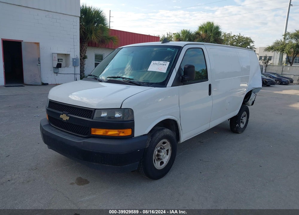 2020 CHEVROLET EXPRESS CARGO RWD 2500 REGULAR WHEELBASE WT VIN: 1GCWGAFPXL1218722