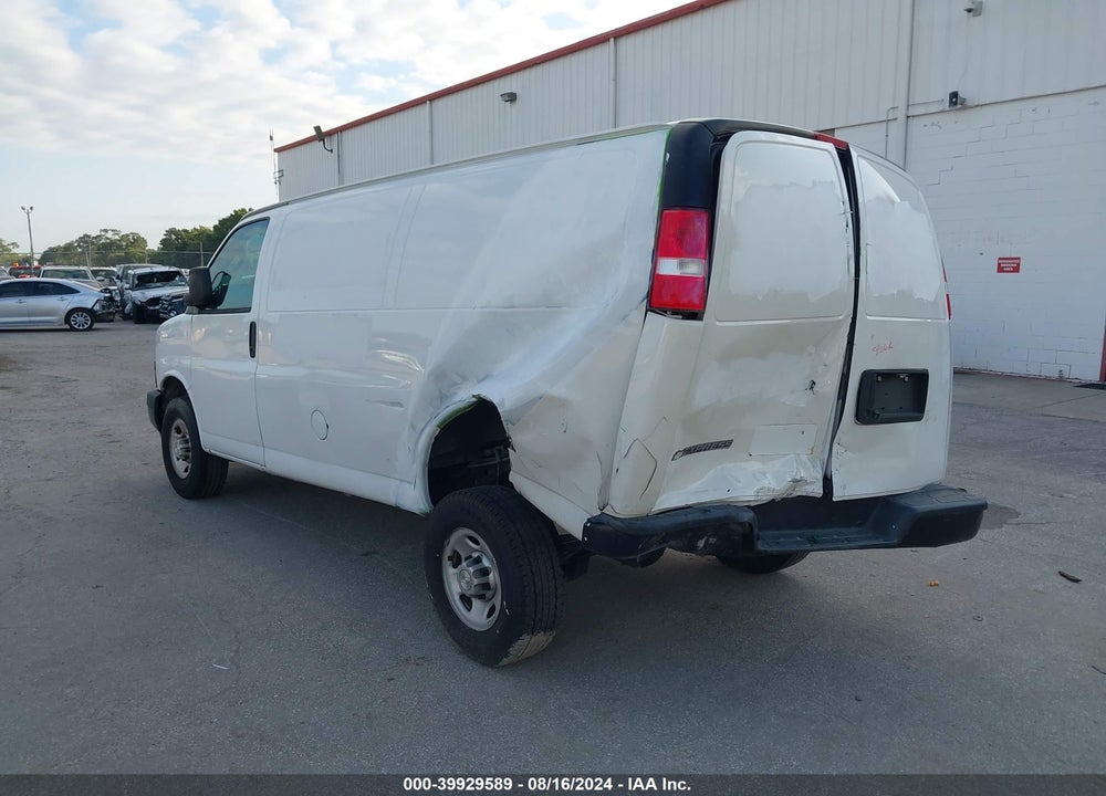 2020 CHEVROLET EXPRESS CARGO RWD 2500 REGULAR WHEELBASE WT VIN: 1GCWGAFPXL1218722