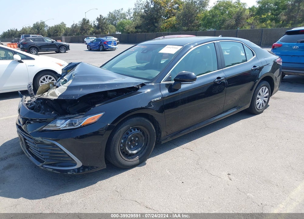 2021 TOYOTA CAMRY LE HYBRID VIN: 4T1C31AKXMU564887