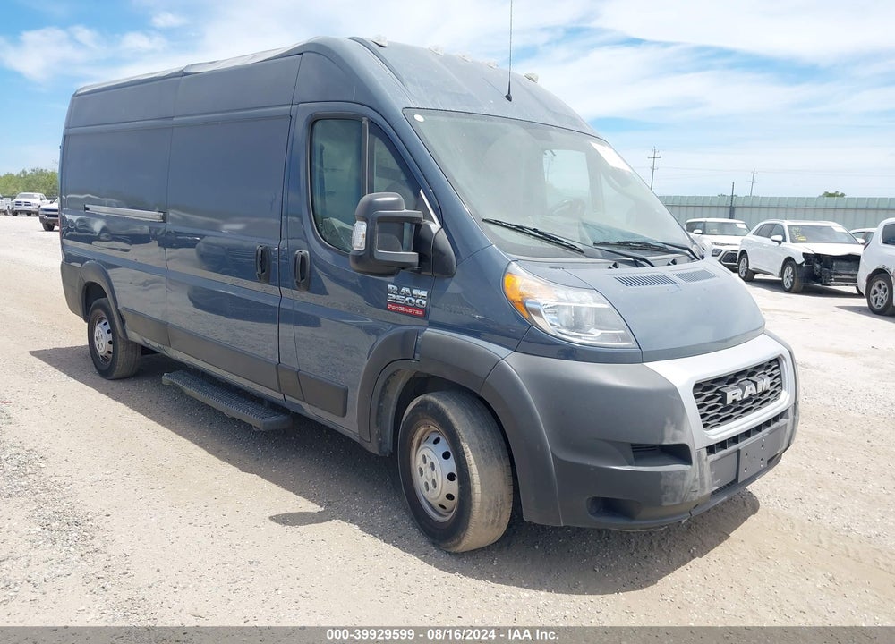 2019 RAM PROMASTER 2500 HIGH ROOF 159 WB VIN: 3C6TRVDG7KE517014