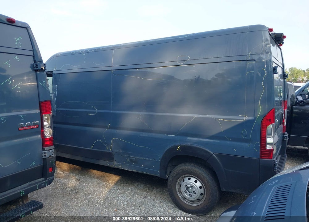 2019 RAM PROMASTER 2500 HIGH ROOF 159 WB VIN: 3C6TRVDGXKE516973
