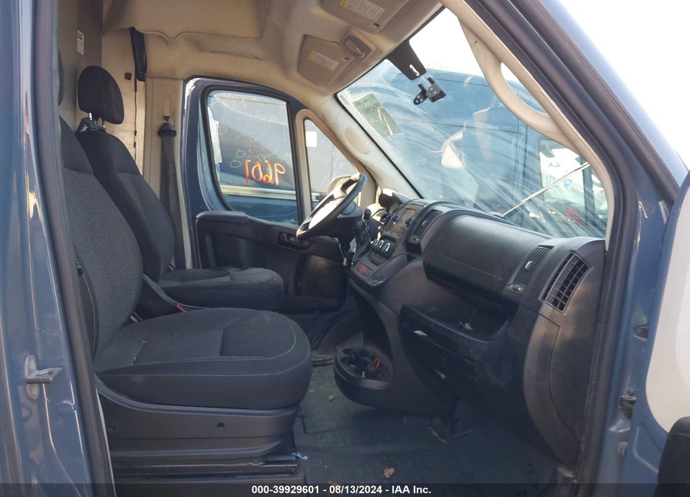 2019 RAM PROMASTER 2500 HIGH ROOF 159 WB VIN: 3C6TRVDGXKE516973