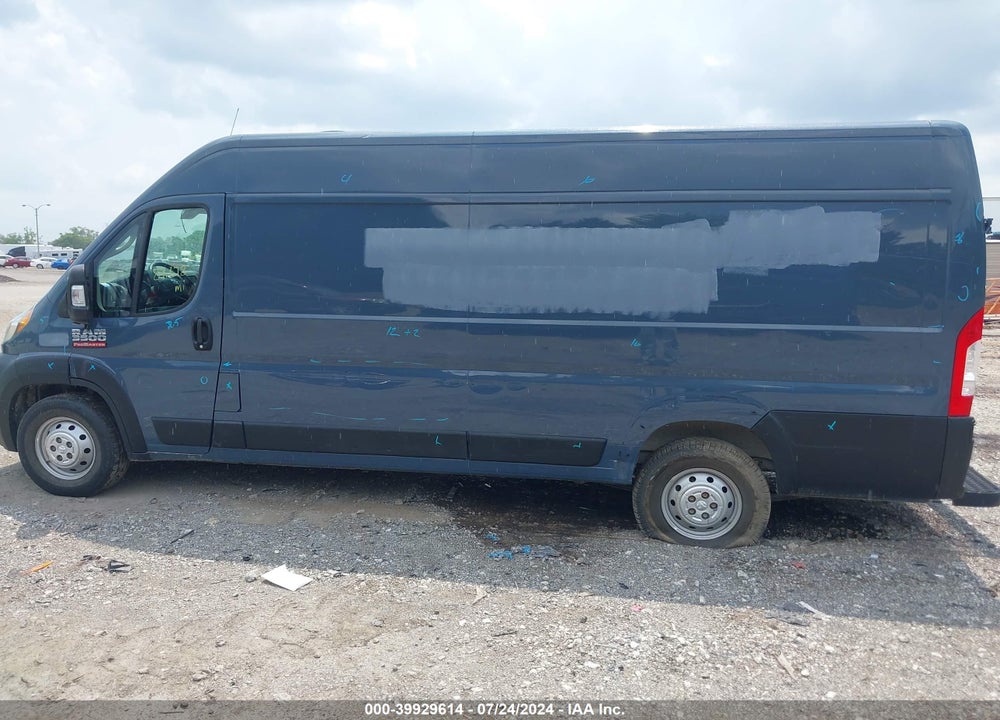 2020 RAM PROMASTER 3500 CARGO VAN HIGH ROOF 159 WB EXT VIN: 3C6URVJG1LE107058