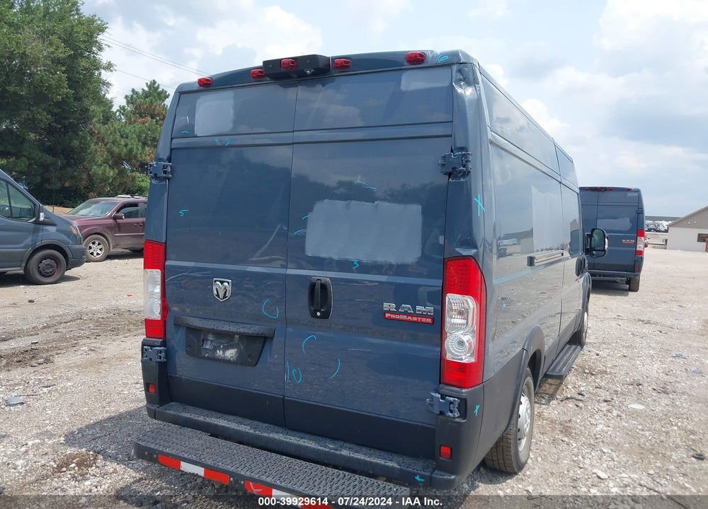 2020 RAM PROMASTER 3500 CARGO VAN HIGH ROOF 159 WB EXT VIN: 3C6URVJG1LE107058