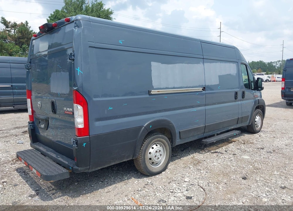 2020 RAM PROMASTER 3500 CARGO VAN HIGH ROOF 159 WB EXT VIN: 3C6URVJG1LE107058