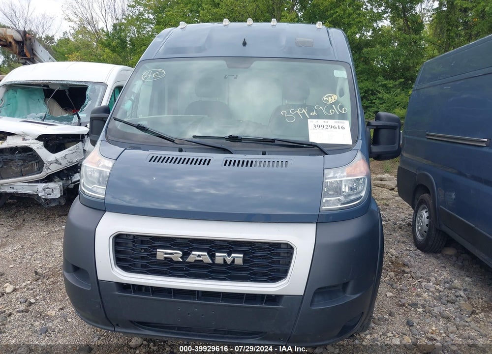 2020 RAM PROMASTER 3500 CARGO VAN HIGH ROOF 159 WB EXT VIN: 3C6URVJG3LE117865