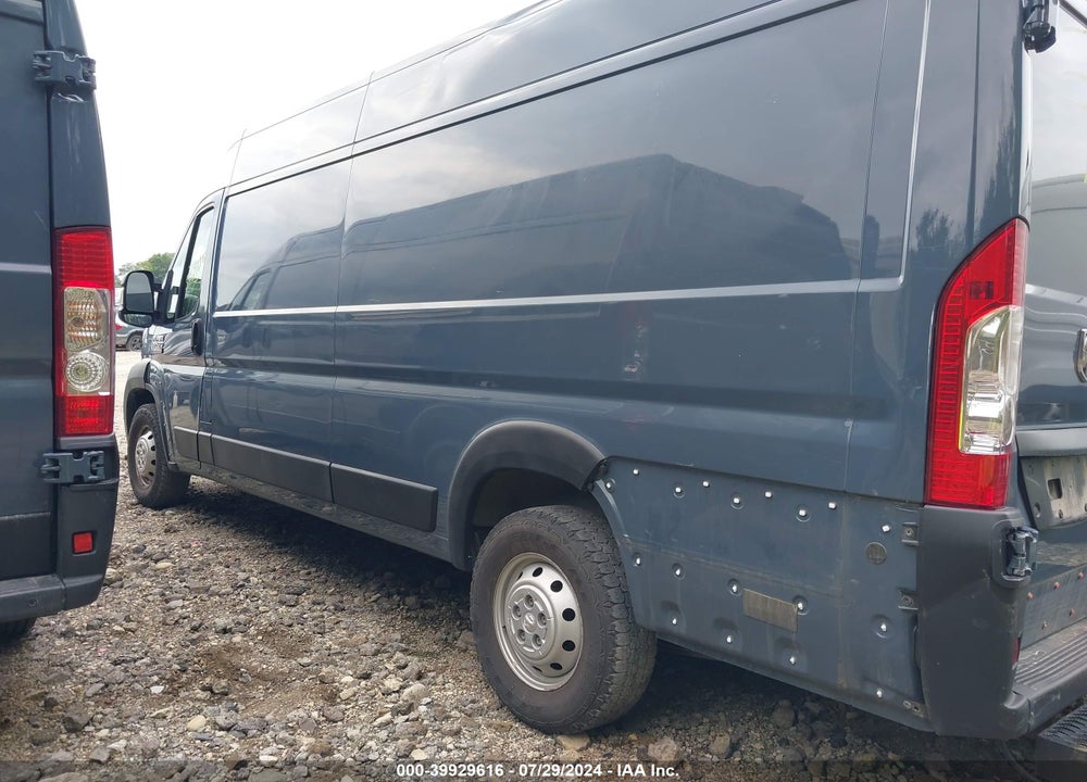 2020 RAM PROMASTER 3500 CARGO VAN HIGH ROOF 159 WB EXT VIN: 3C6URVJG3LE117865