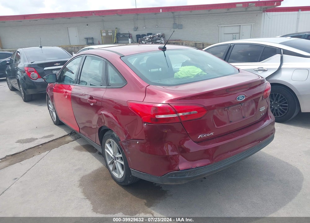 2016 FORD FOCUS SE VIN: 1FADP3F2XGL379286