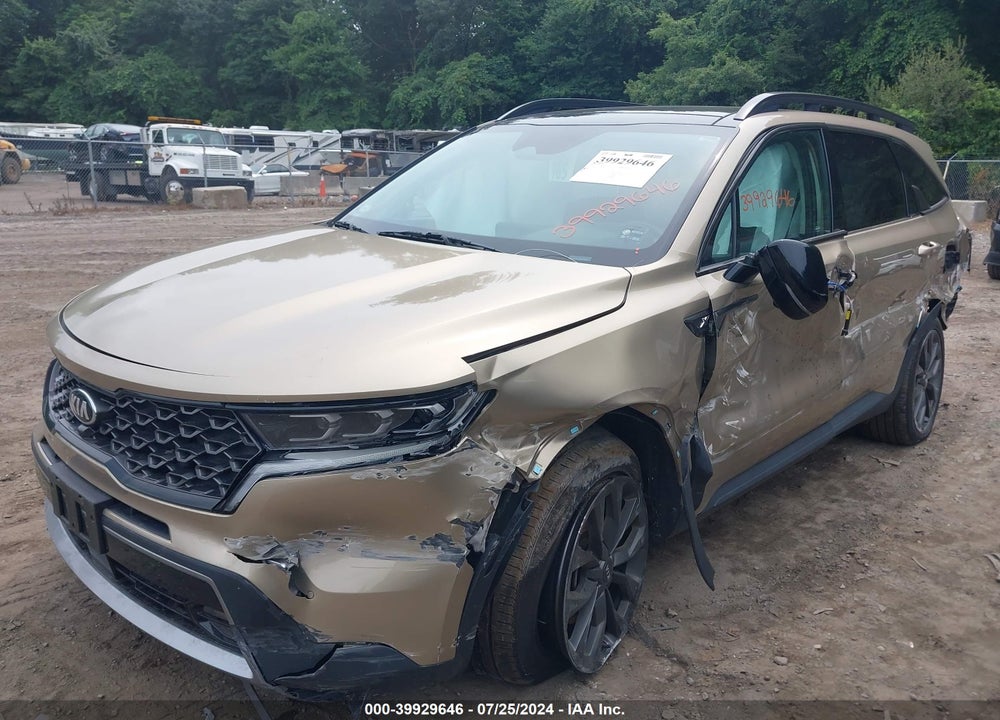 2021 KIA SORENTO SX PRESTIGE VIN: 5XYRKDLF0MG018071