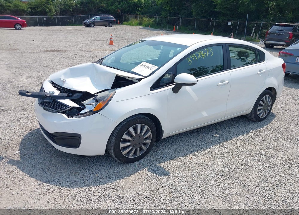 2014 KIA RIO LX VIN: KNADM4A32E6398402