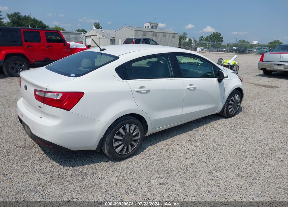 2014 KIA RIO LX VIN: KNADM4A32E6398402