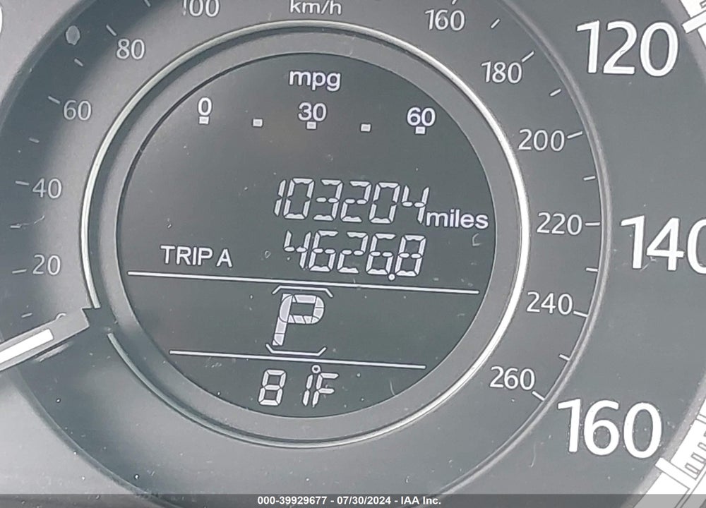 2013 HONDA ACCORD LX VIN: 1HGCR2F34DA011925