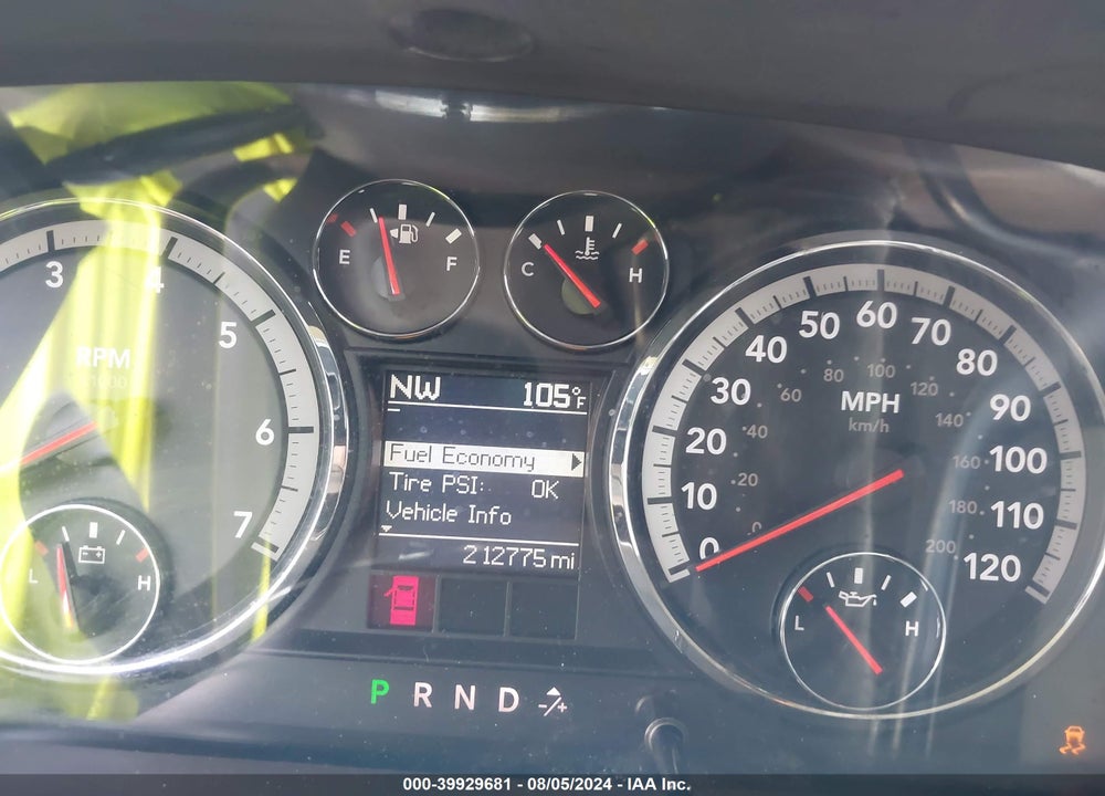 2011 RAM 1500 SLT VIN: 1D7RB1CT8BS599384