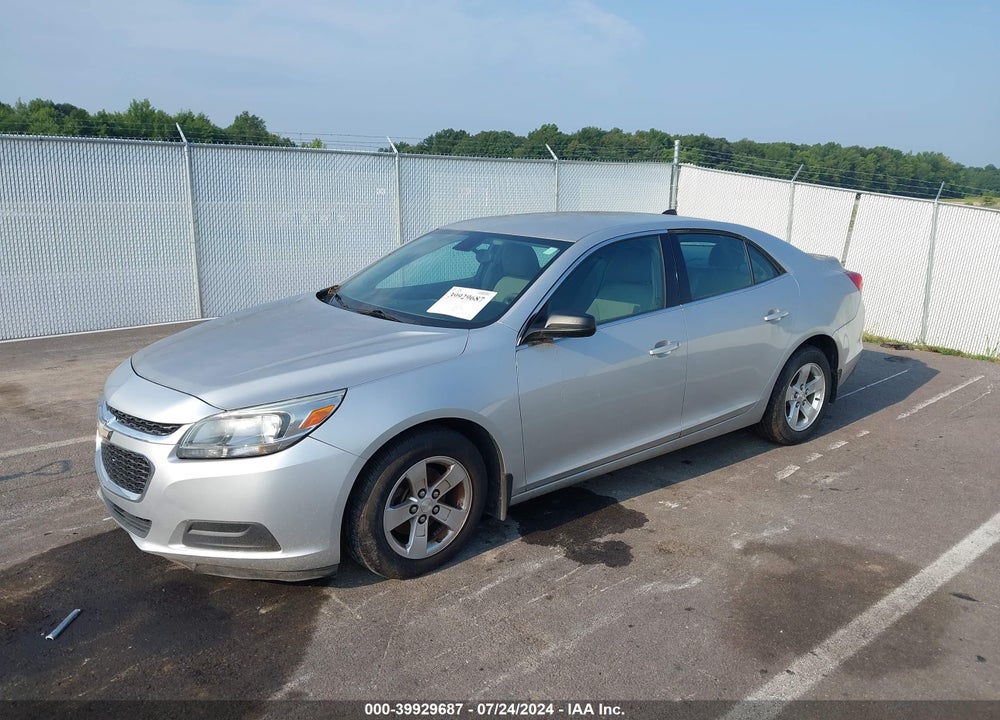 2014 CHEVROLET MALIBU 1LS VIN: 1G11B5SL9EF145652