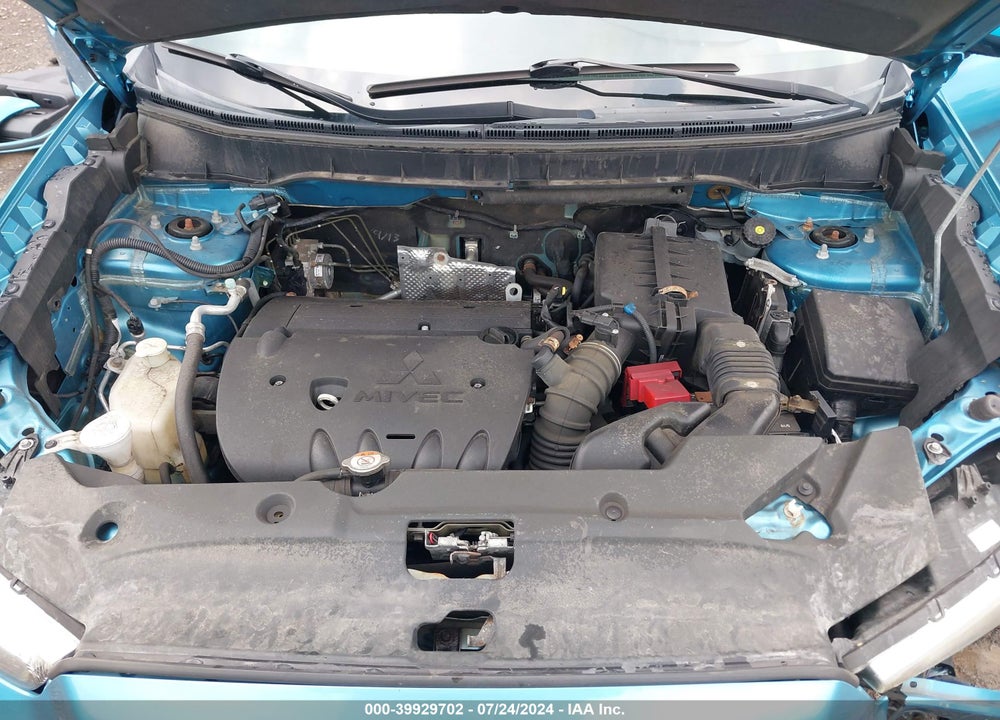 2014 MITSUBISHI OUTLANDER SPORT ES VIN: 4A4AP3AU0EE009870