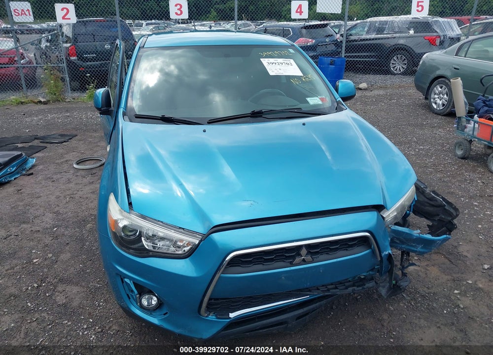2014 MITSUBISHI OUTLANDER SPORT ES VIN: 4A4AP3AU0EE009870
