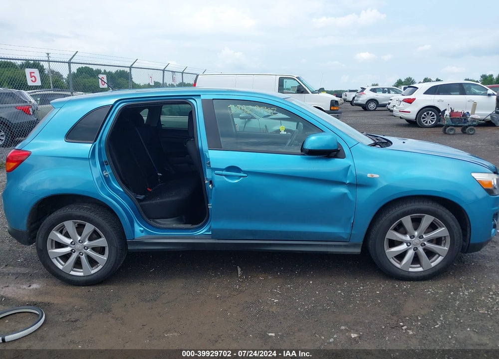 2014 MITSUBISHI OUTLANDER SPORT ES VIN: 4A4AP3AU0EE009870
