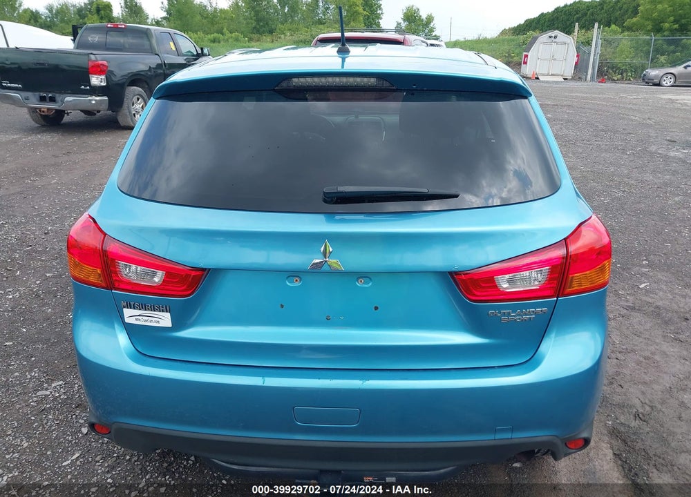 2014 MITSUBISHI OUTLANDER SPORT ES VIN: 4A4AP3AU0EE009870