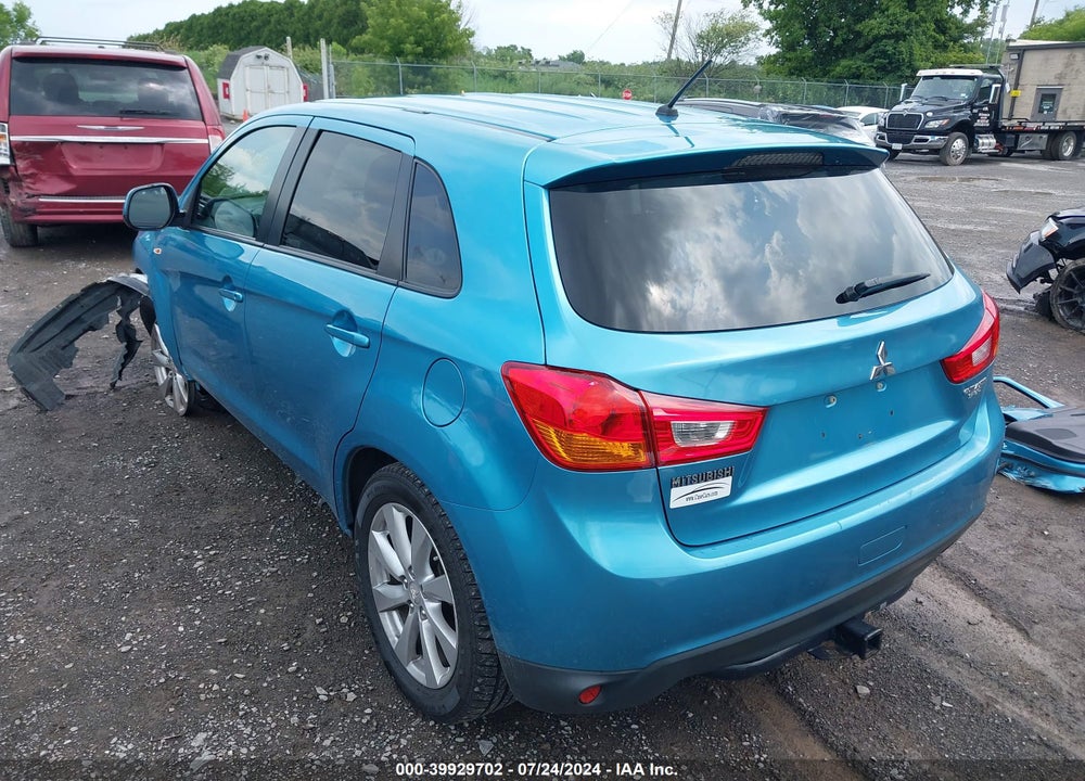 2014 MITSUBISHI OUTLANDER SPORT ES VIN: 4A4AP3AU0EE009870