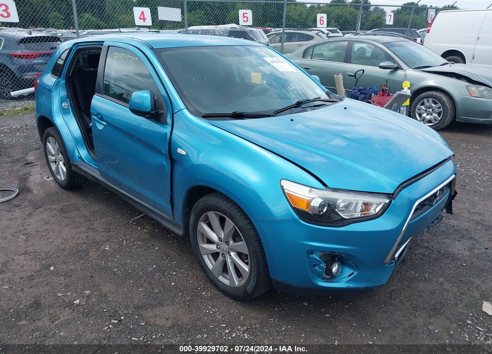 2014 MITSUBISHI OUTLANDER SPORT ES VIN: 4A4AP3AU0EE009870
