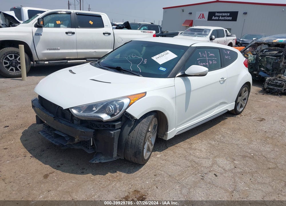 2013 HYUNDAI VELOSTER VIN: KMHTC6AE1DU163638