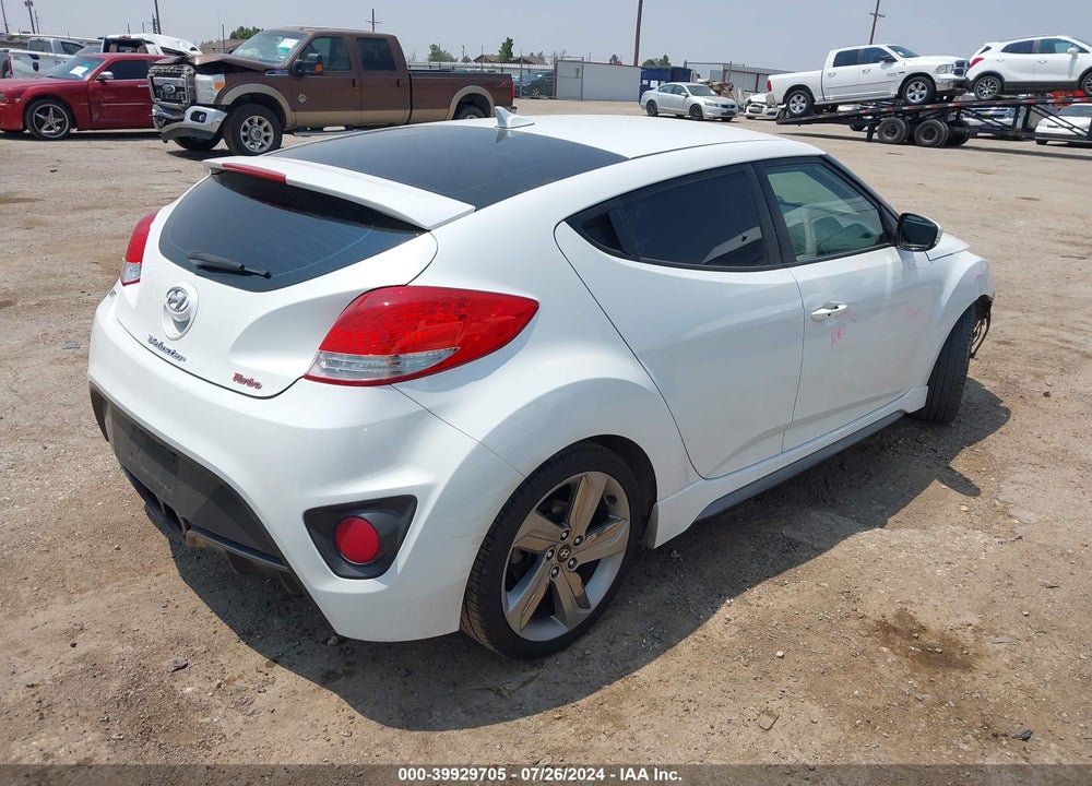2013 HYUNDAI VELOSTER VIN: KMHTC6AE1DU163638