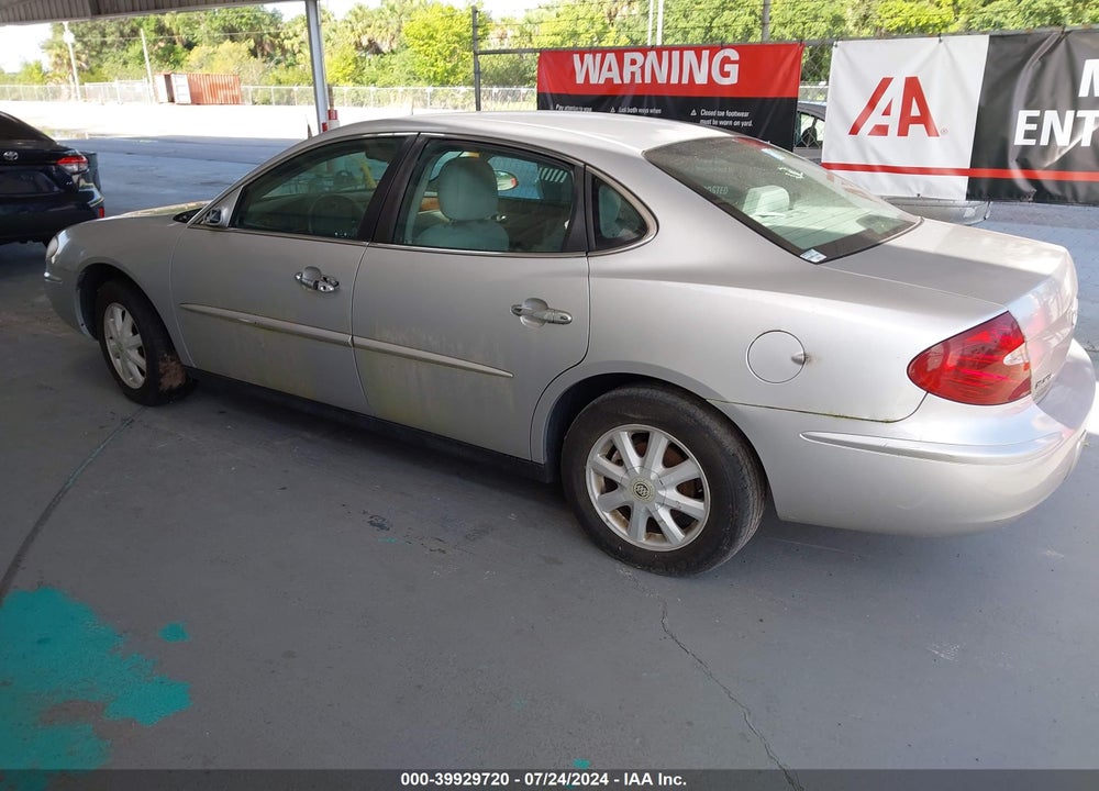 2005 BUICK LACROSSE CX VIN: 2G4WC532951227027