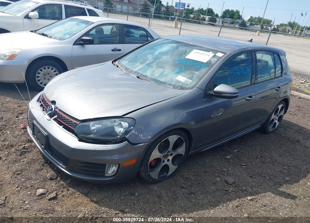 2013 VOLKSWAGEN GTI 4-DOOR VIN: WVWGD7AJ3DW123555