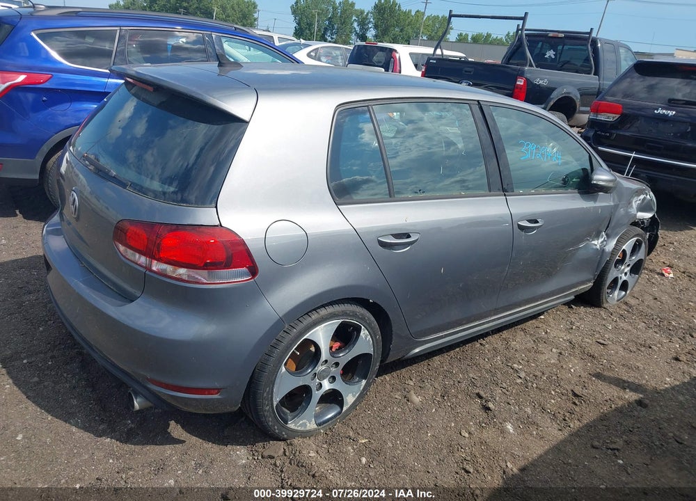 2013 VOLKSWAGEN GTI 4-DOOR VIN: WVWGD7AJ3DW123555