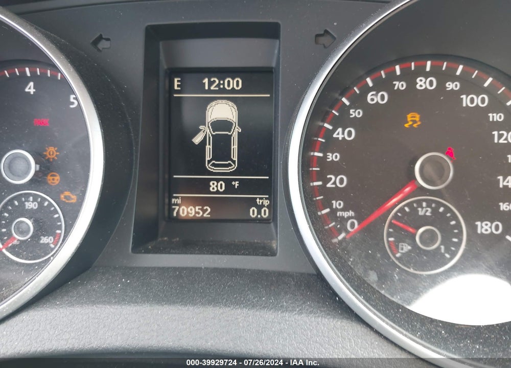 2013 VOLKSWAGEN GTI 4-DOOR VIN: WVWGD7AJ3DW123555