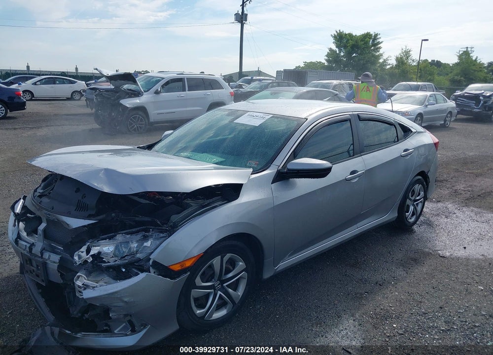 2017 HONDA CIVIC LX VIN: 19XFC2F57HE034519