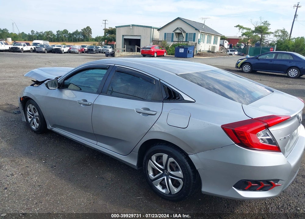 2017 HONDA CIVIC LX VIN: 19XFC2F57HE034519