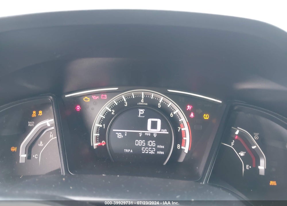 2017 HONDA CIVIC LX VIN: 19XFC2F57HE034519