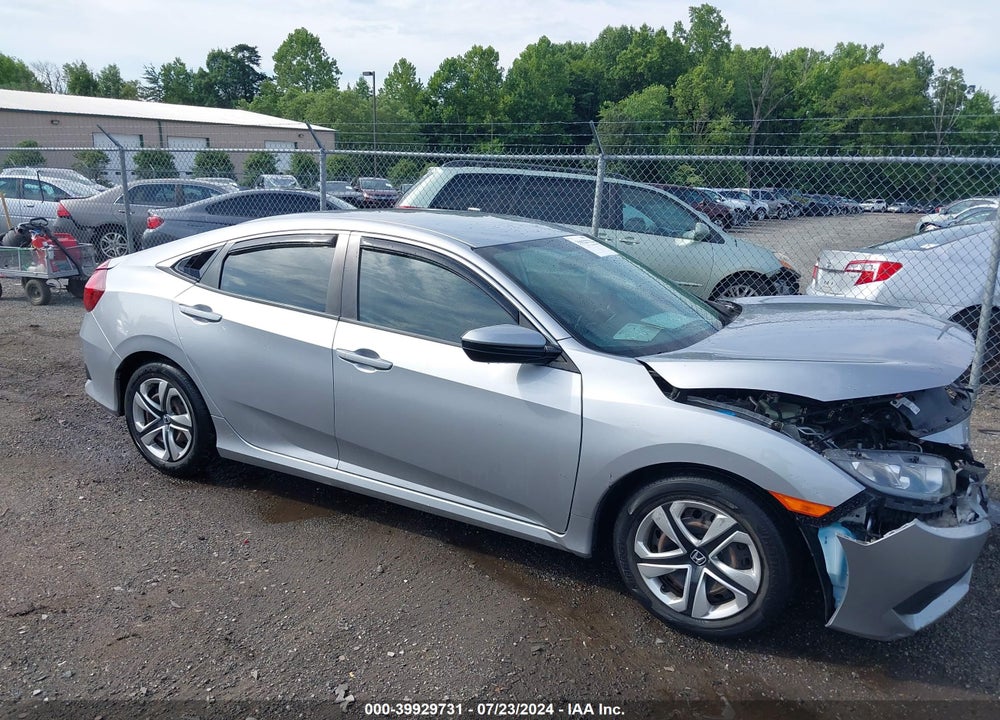 2017 HONDA CIVIC LX VIN: 19XFC2F57HE034519