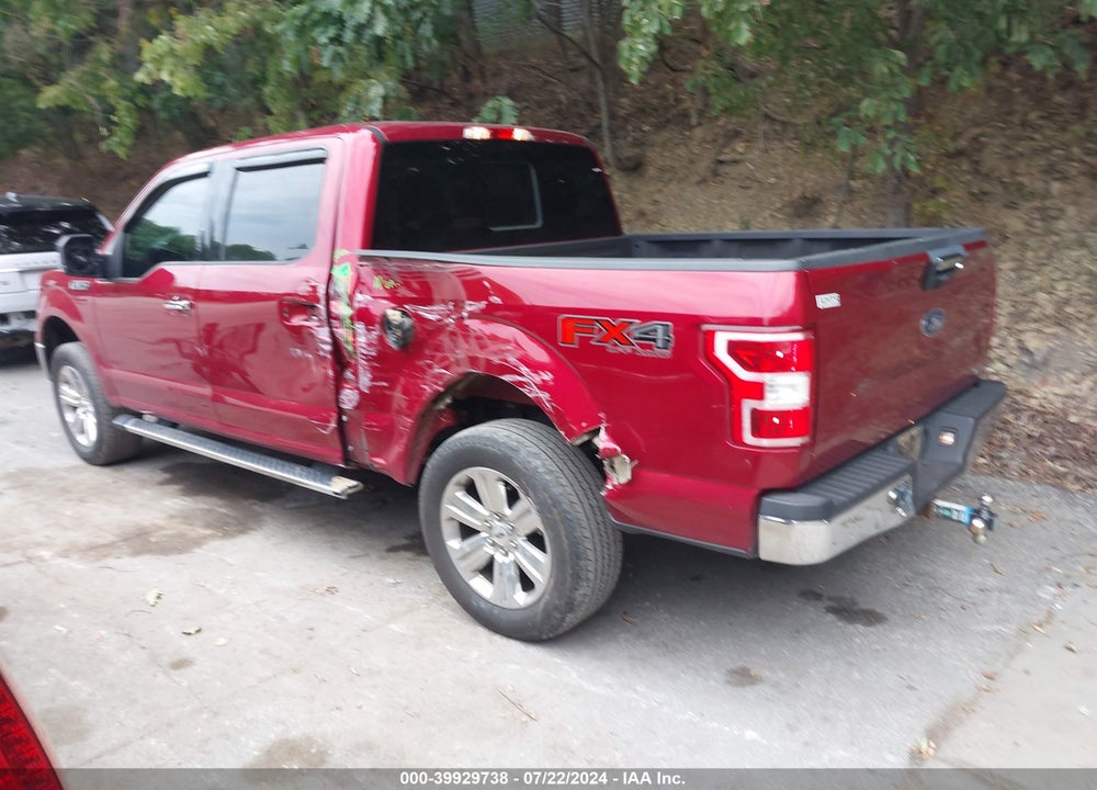 2019 FORD F-150 XLT VIN: 1FTEW1E49KFC22820