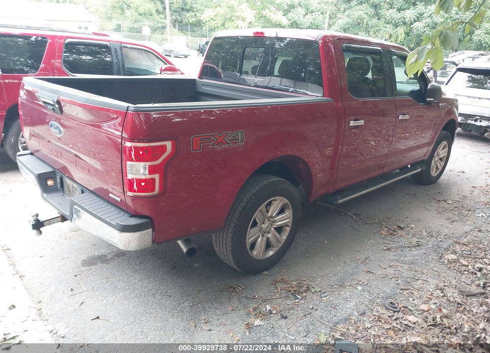 2019 FORD F-150 XLT VIN: 1FTEW1E49KFC22820