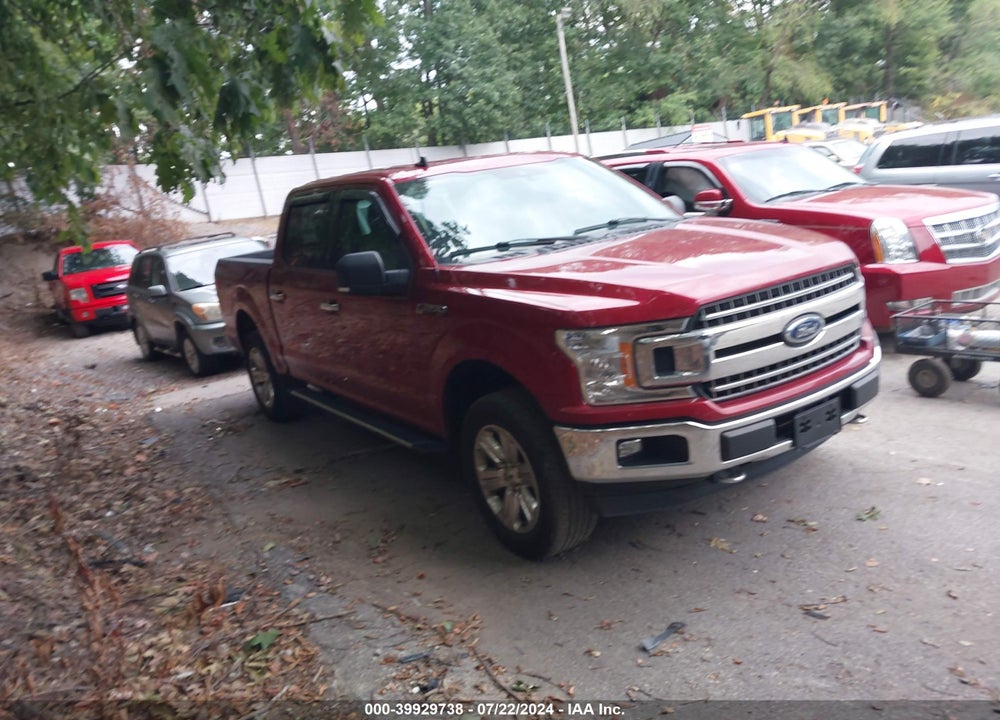 2019 FORD F-150 XLT VIN: 1FTEW1E49KFC22820
