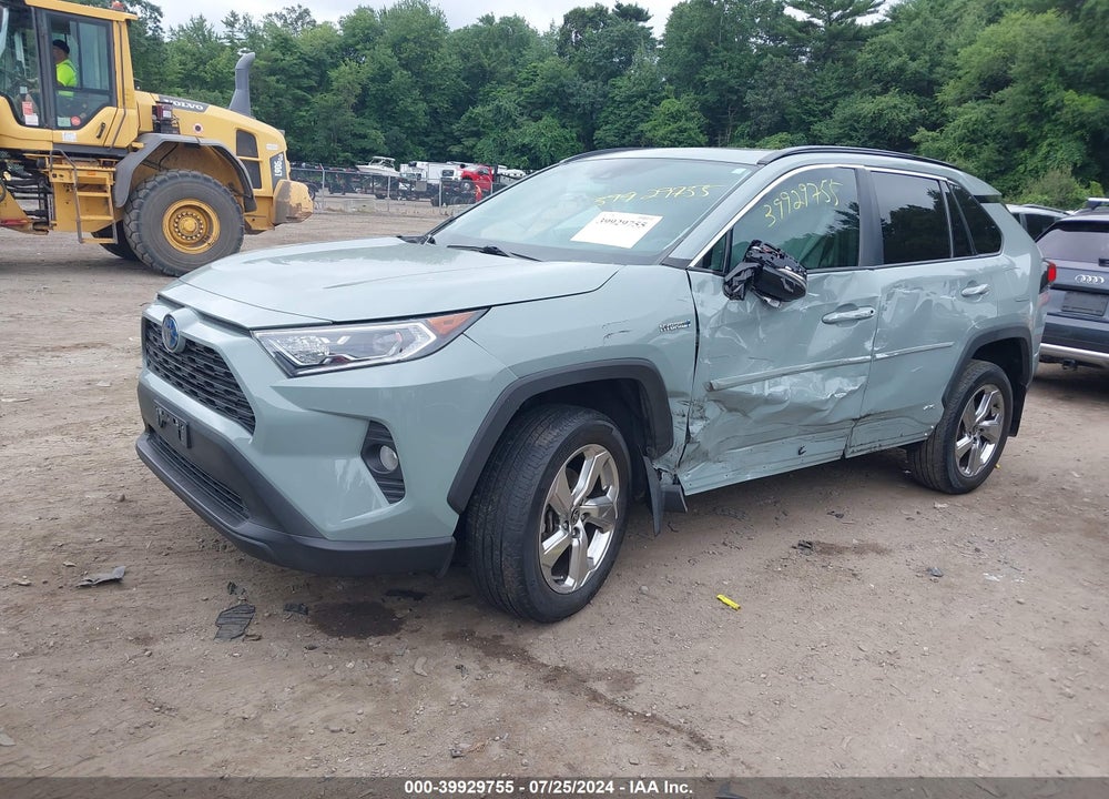 2021 TOYOTA RAV4 HYBRID XLE PREMIUM VIN: 4T3B6RFV8MU045249