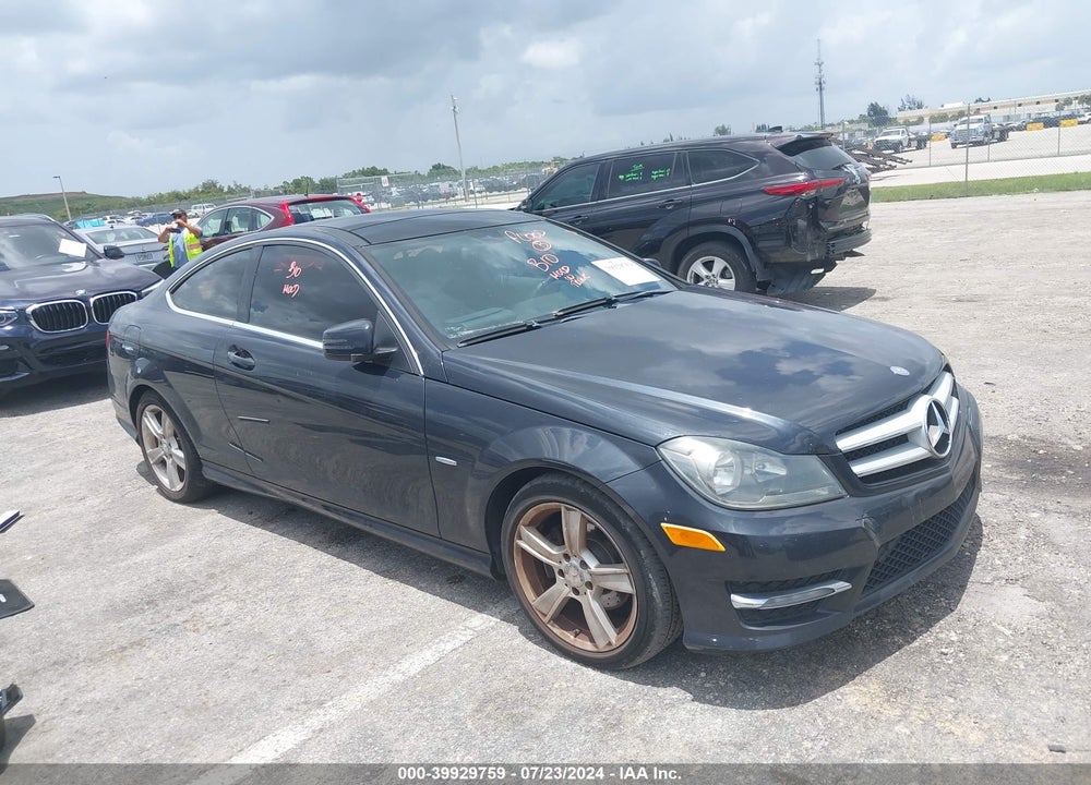 2012 MERCEDES-BENZ C 250 VIN: WDDGJ4HB5CF745357