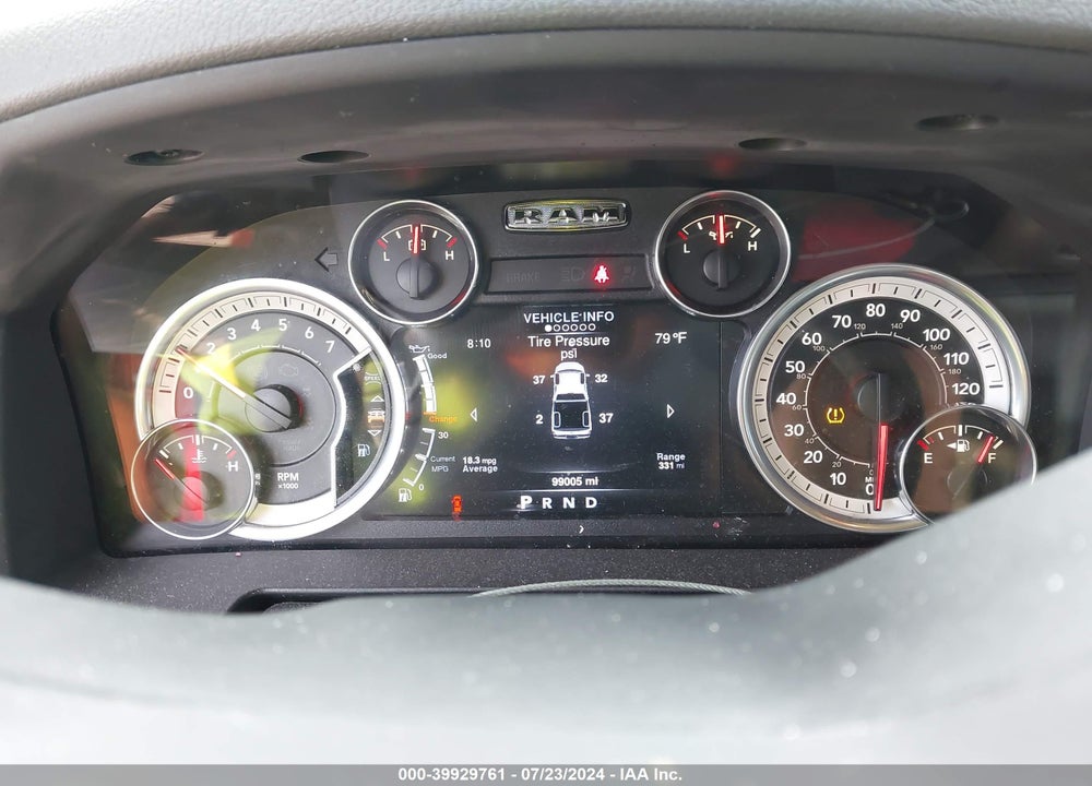 2016 RAM 1500 BIG HORN VIN: 1C6RR7LG0GS418224