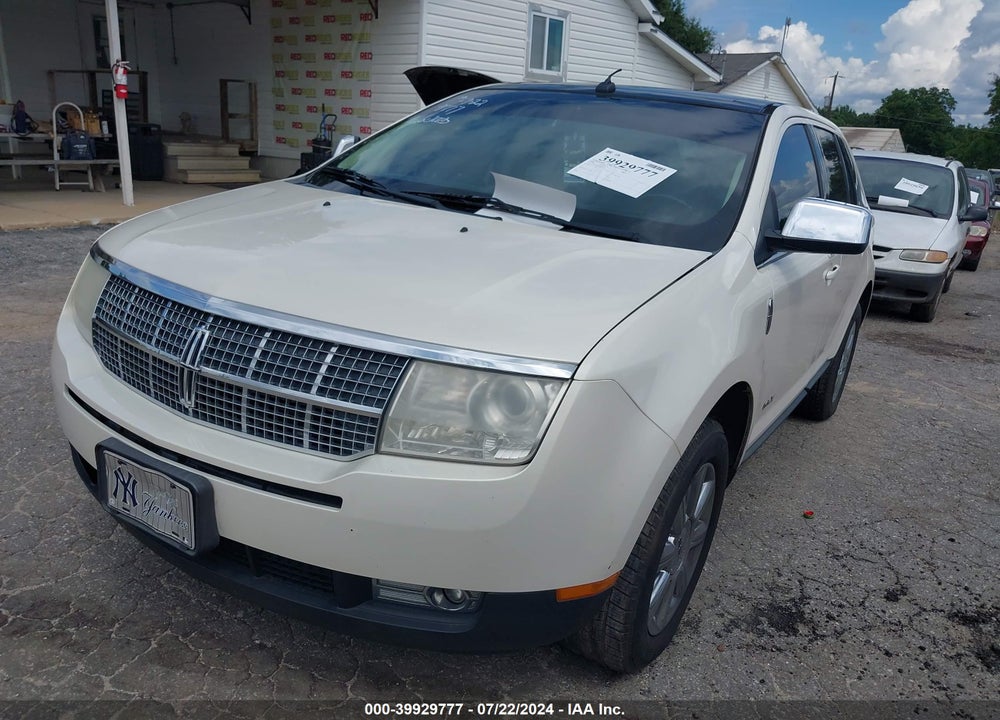 2008 LINCOLN MKX VIN: 2LMDU88C98BJ30839